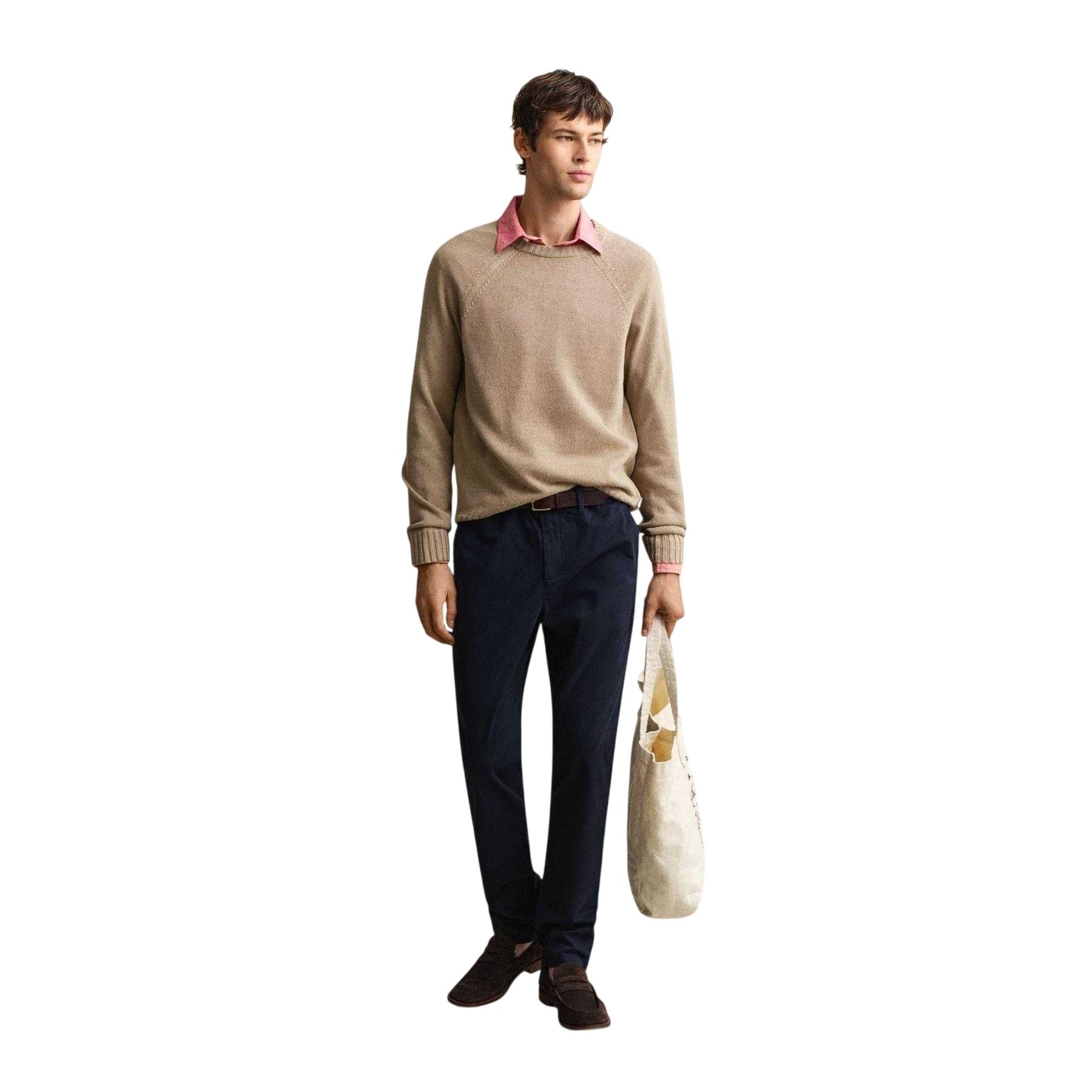 Evening Blue - Lifestyle - Gant Mens Twill Chinos