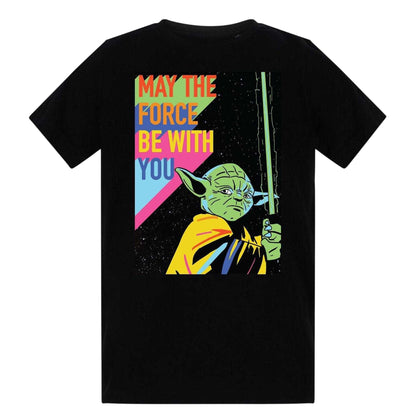 Grey - Front - Star Wars Unisex Adult Yoda T-Shirt