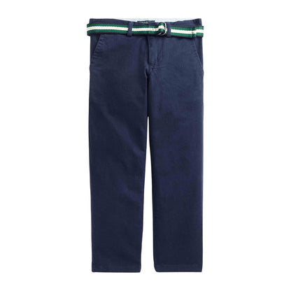 Navy - Front - Ralph Lauren Boys Polo Regular Chinos