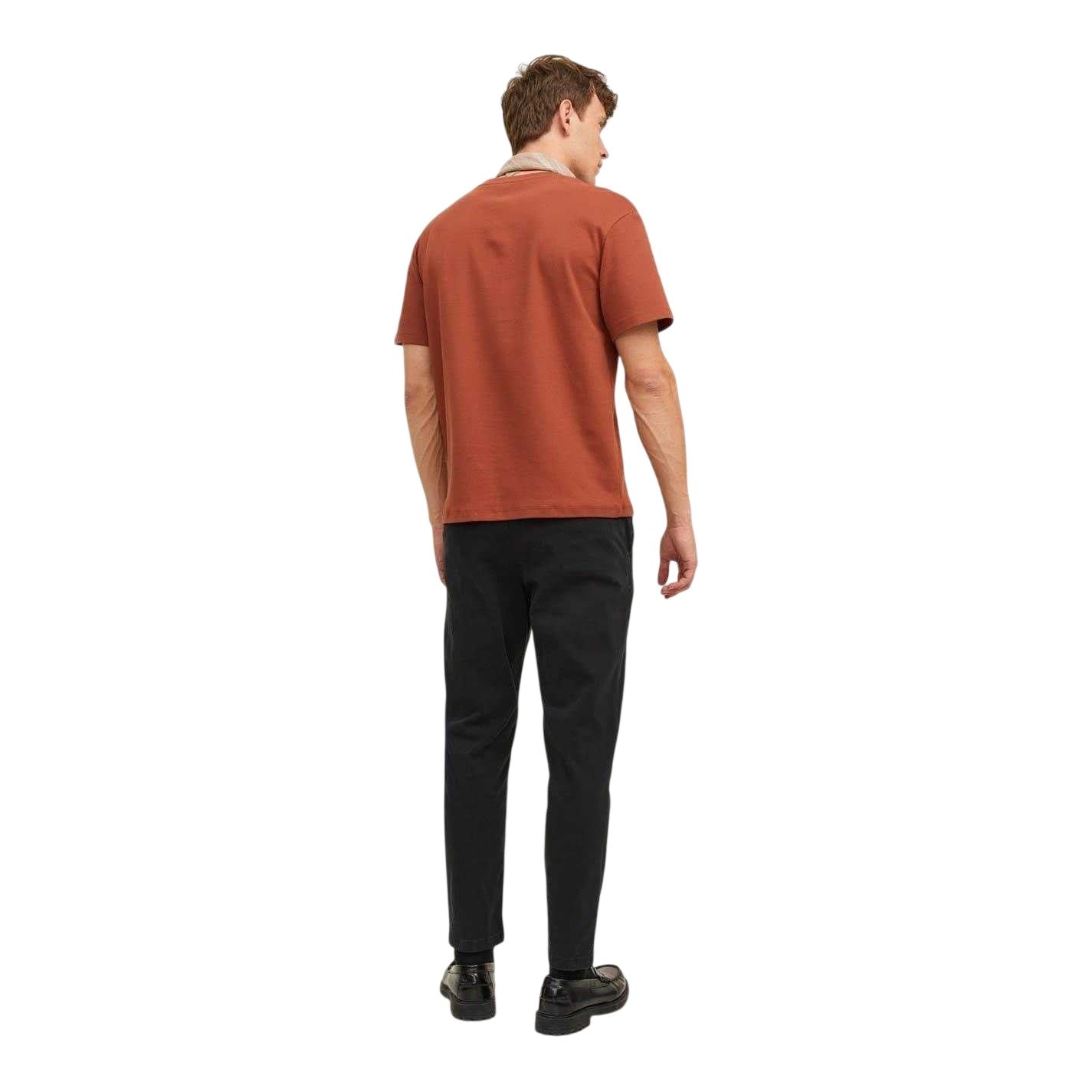 Black - Back - Jack And Jones Mens Harlow Tapered Chinos