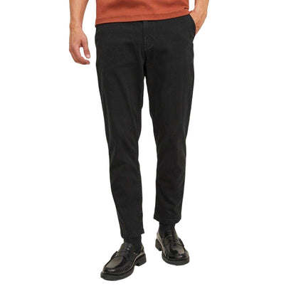 Black - Lifestyle - Jack And Jones Mens Harlow Tapered Chinos