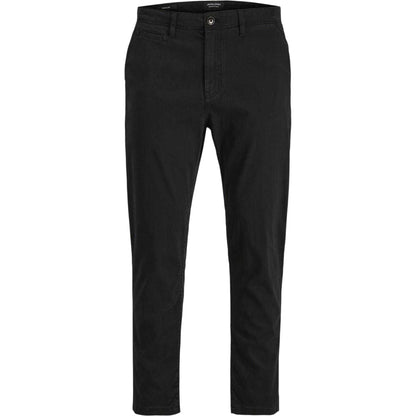 Black - Front - Jack And Jones Mens Harlow Tapered Chinos