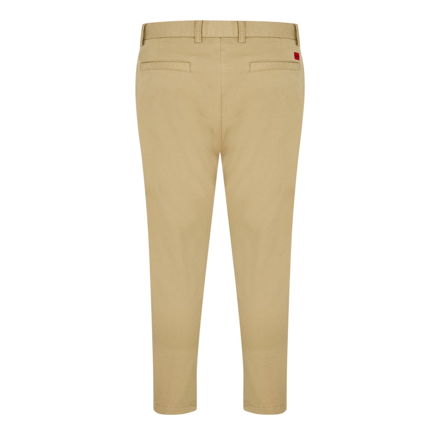 Medium Beige - Back - Hugo Mens Jimi Straight Chinos