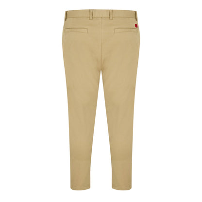 Medium Beige - Back - Hugo Mens Jimi Straight Chinos