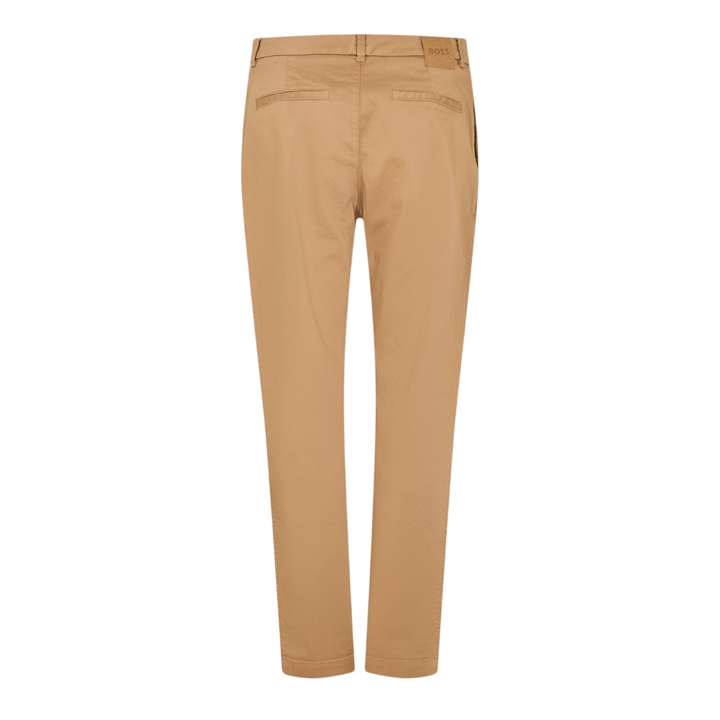 Medium Beige - Back - Boss Womens-Ladies Slim Chinos