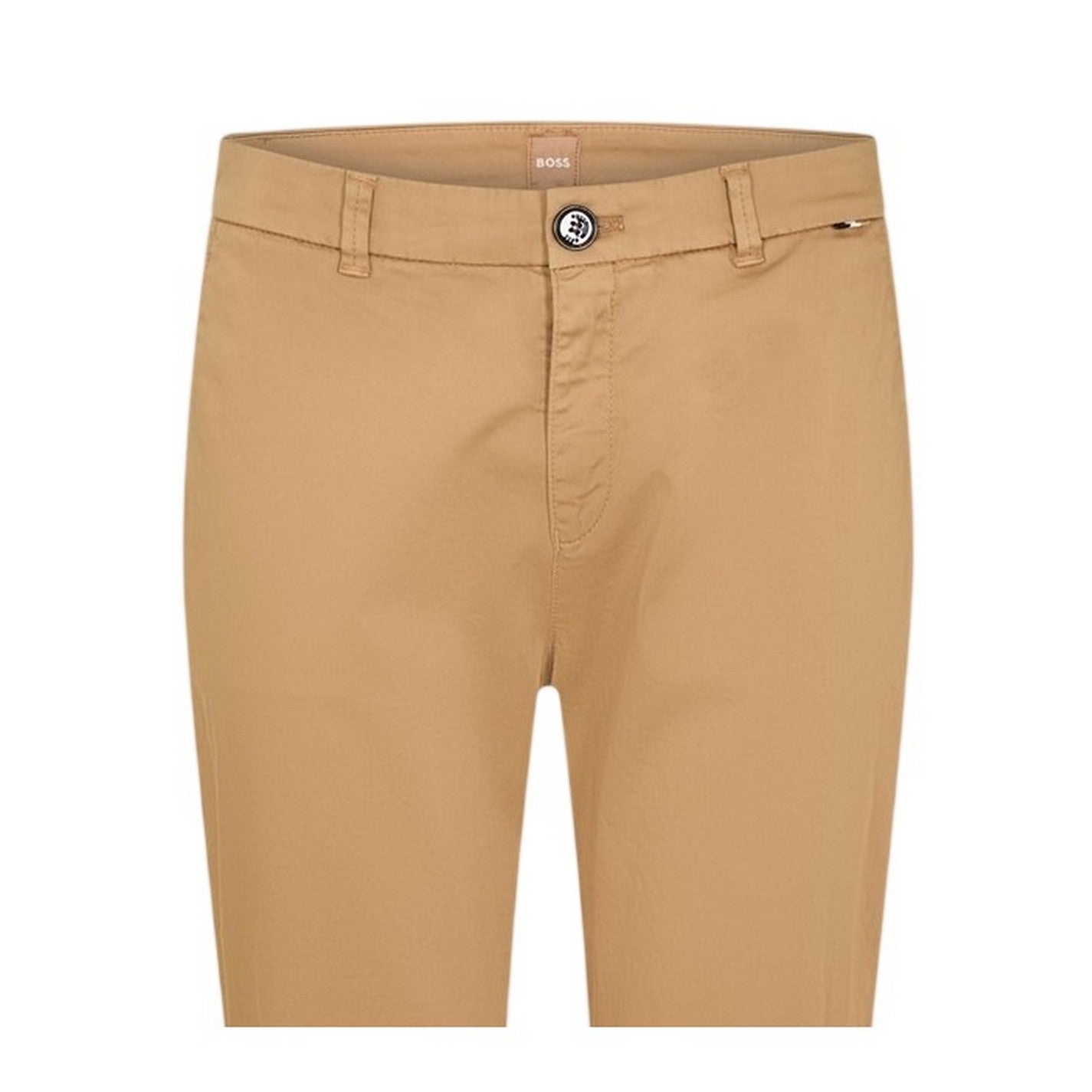 Medium Beige - Side - Boss Womens-Ladies Slim Chinos