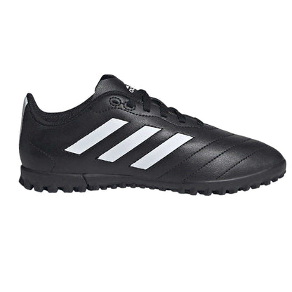 Black-White - Front - Adidas Childrens-Kids Goletto VIII Non Marking Football Boots