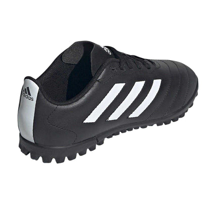 Black-White - Back - Adidas Childrens-Kids Goletto VIII Non Marking Football Boots