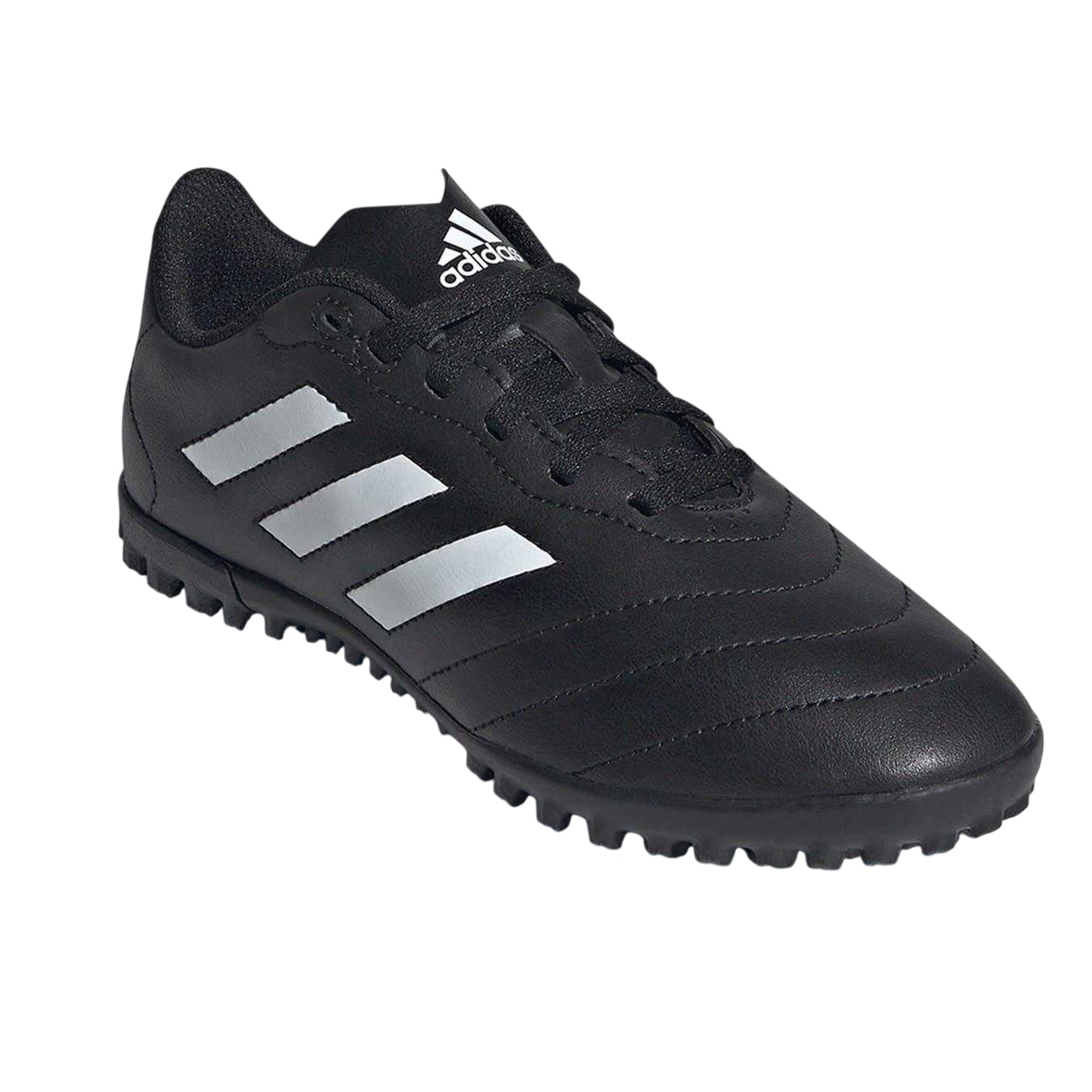 Black-White - Pack Shot - Adidas Childrens-Kids Goletto VIII Non Marking Football Boots