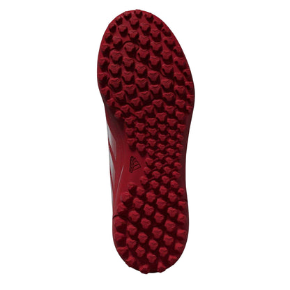 Red-Silver - Back - Adidas Childrens-Kids Goletto VIII Non Marking Football Boots
