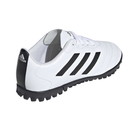 White-Black - Back - Adidas Childrens-Kids Goletto VIII Non Marking Football Boots