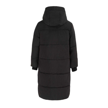 Black - Back - Firetrap Womens-Ladies Long Padded Jacket