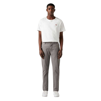 Pewter - Side - Levis Mens XX Tapered Slim Chinos