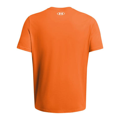 Orange - Back - Under Armour Mens M Sportstyle Lc T-Shirt