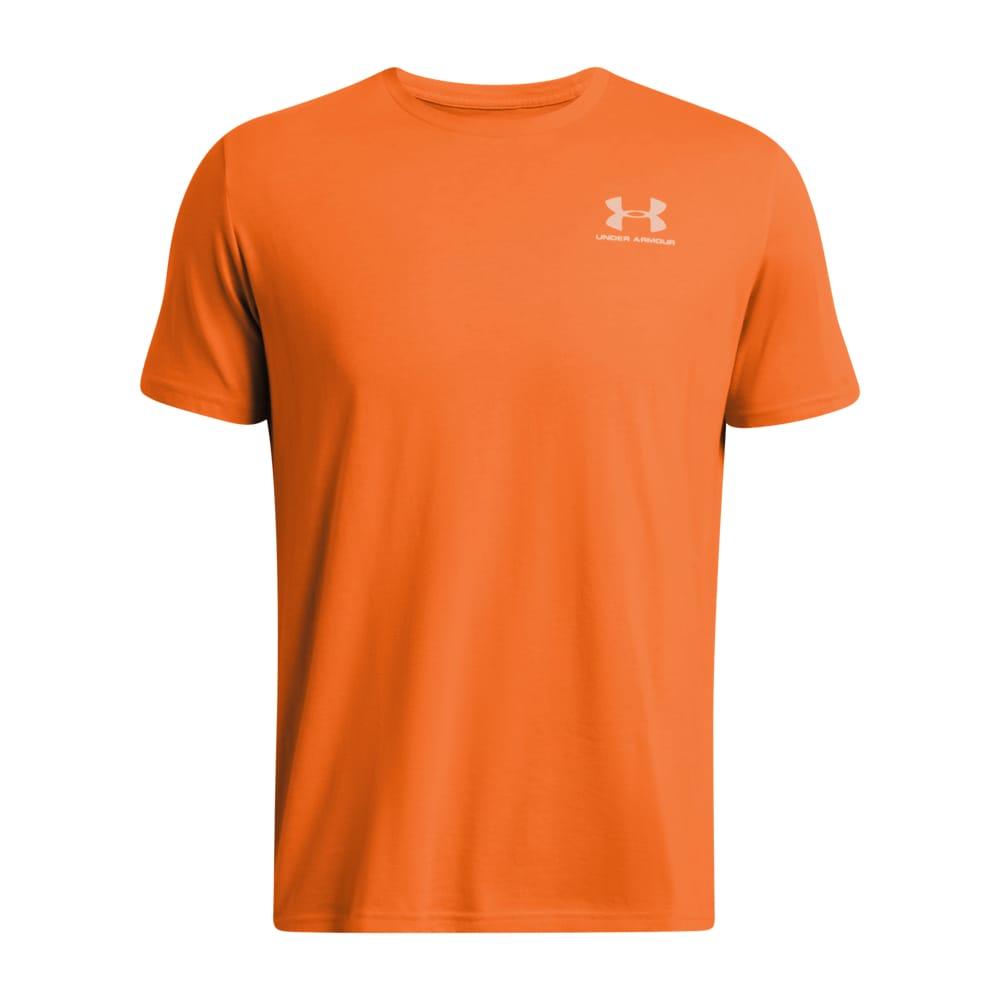 Orange - Front - Under Armour Mens M Sportstyle Lc T-Shirt