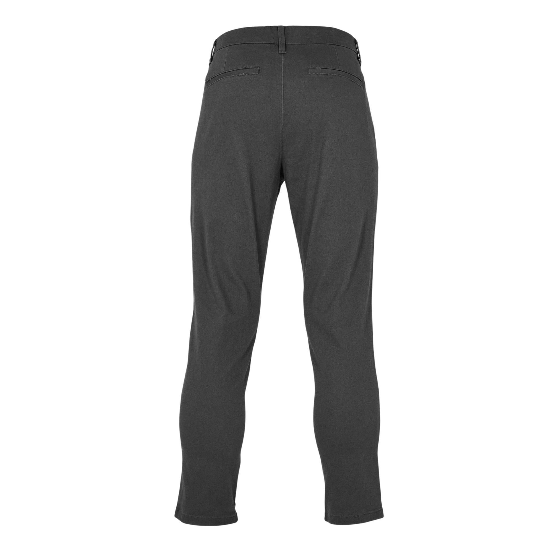 Grey - Back - Only Mens Straight Chinos