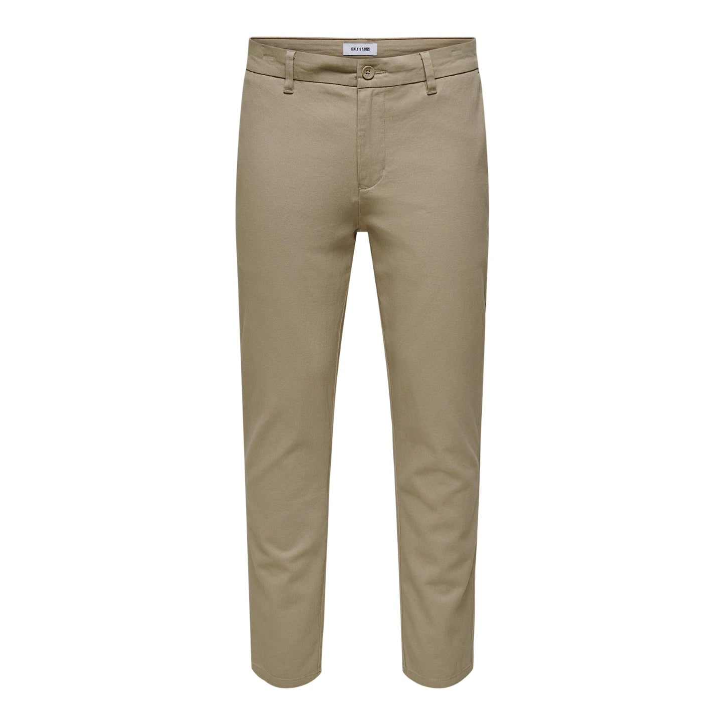 Chinchilla - Front - Only Mens Straight Chinos