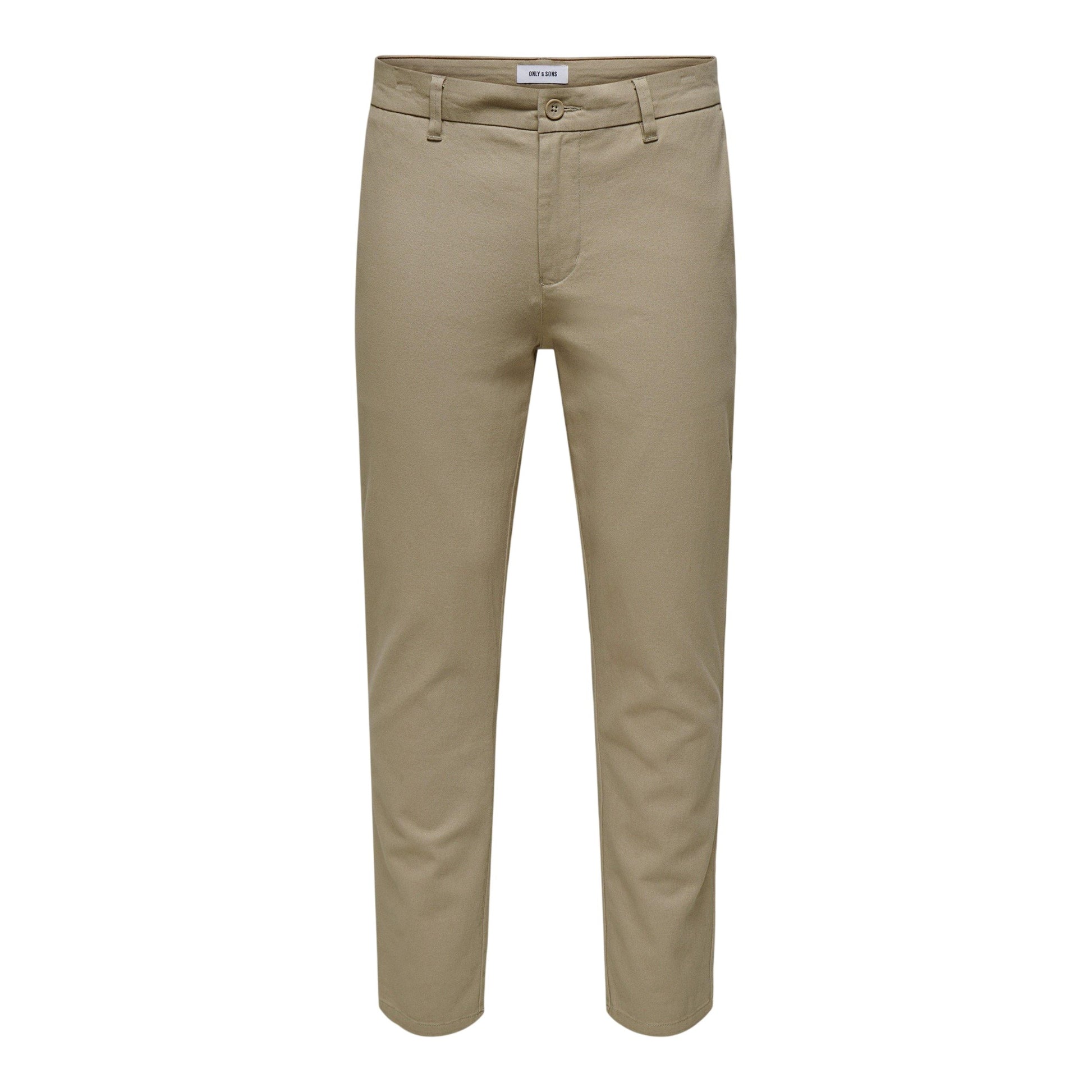 Chinchilla - Front - Only Mens Straight Chinos