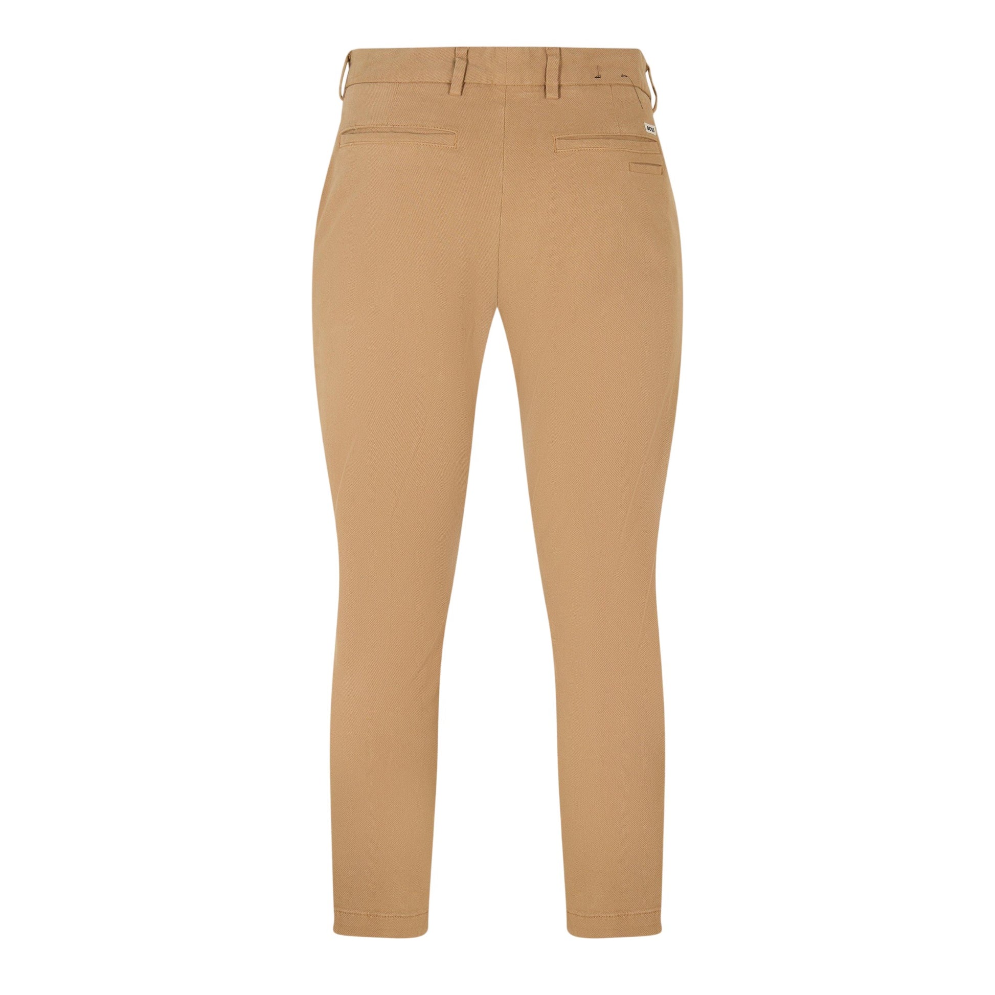 Medium Beige - Back - Boss Mens Kaiton Tailored Trousers