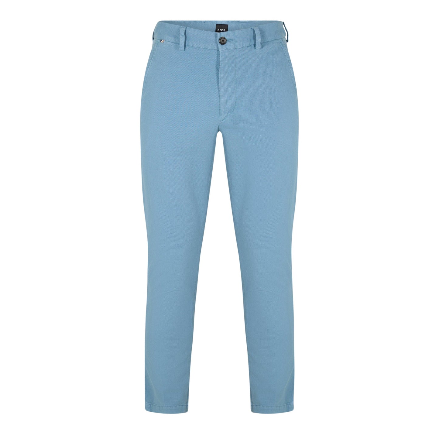 Pastel Blue - Front - Boss Mens Kaiton Tailored Trousers