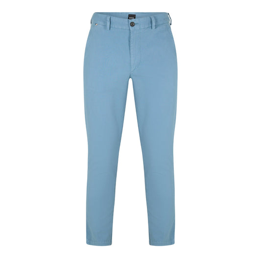Pastel Blue - Front - Boss Mens Kaiton Tailored Trousers