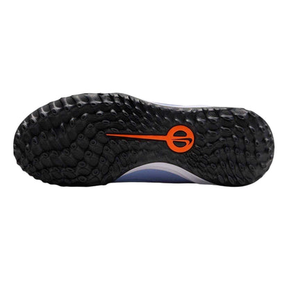 Blue-Black - Side - Nike Childrens-Kids Tiempo Legend 10 Swoosh Football Boots