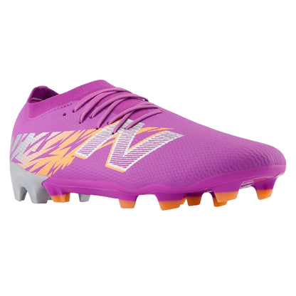 Purple-Orange - Lifestyle - New Balance Unisex Adult Furon Team V8 Firm Ground Football Boots