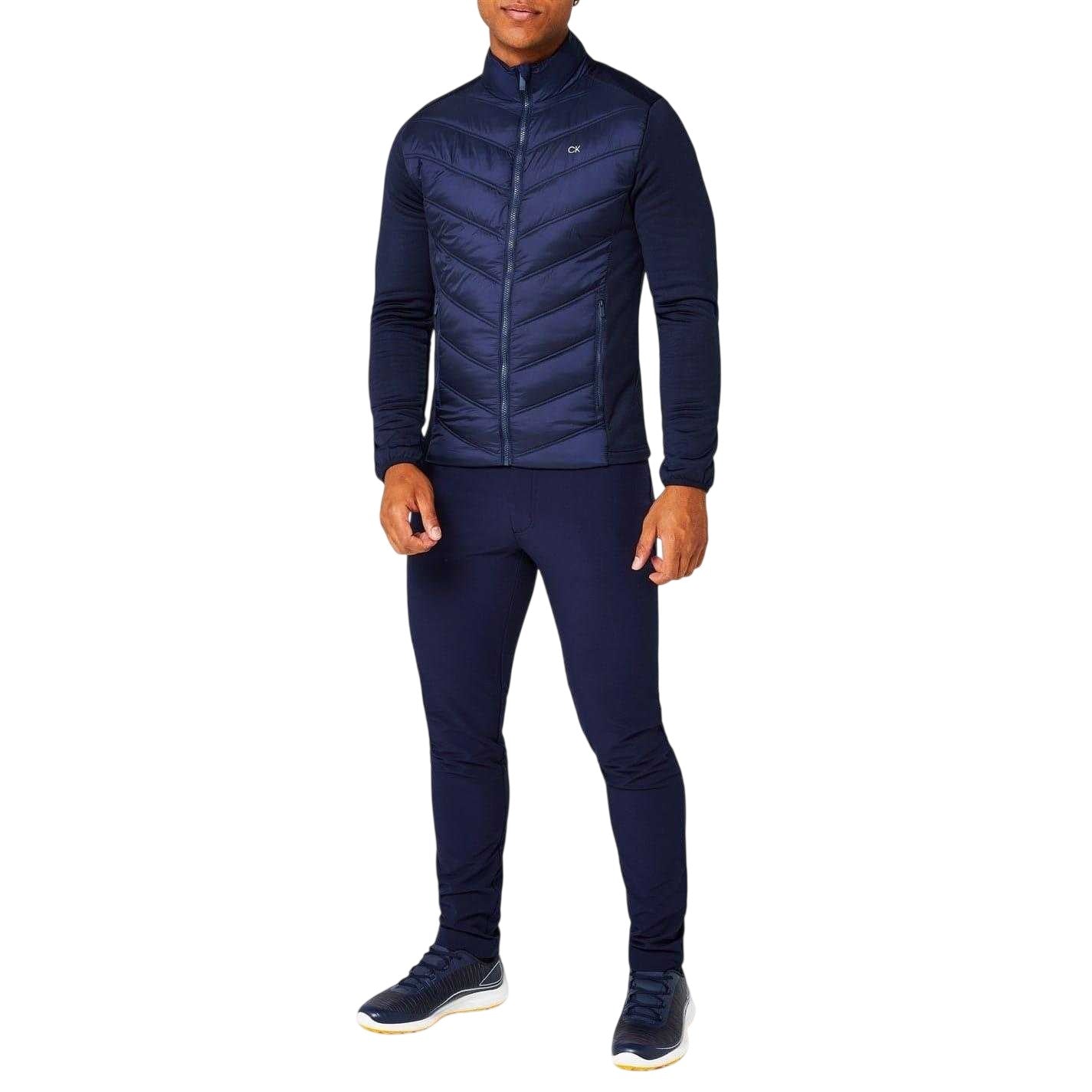 Navy - Lifestyle - Calvin Klein Mens Frontera Golf Hybrid Jacket