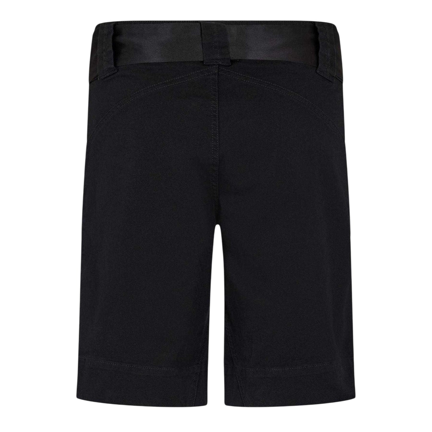 Black - Back - Puma Womens-Ladies Cotton Blend Tie Belt Board Shorts