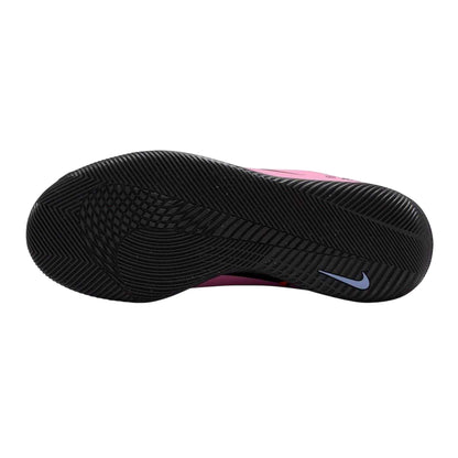 Pink-Black - Side - Nike Childrens-Kids Mercurial Indoor Football Shoes