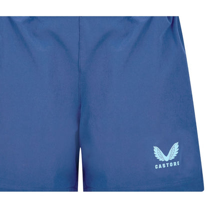 Navy - Side - Castore Womens-Ladies Travshor Newcastle United FC Shorts