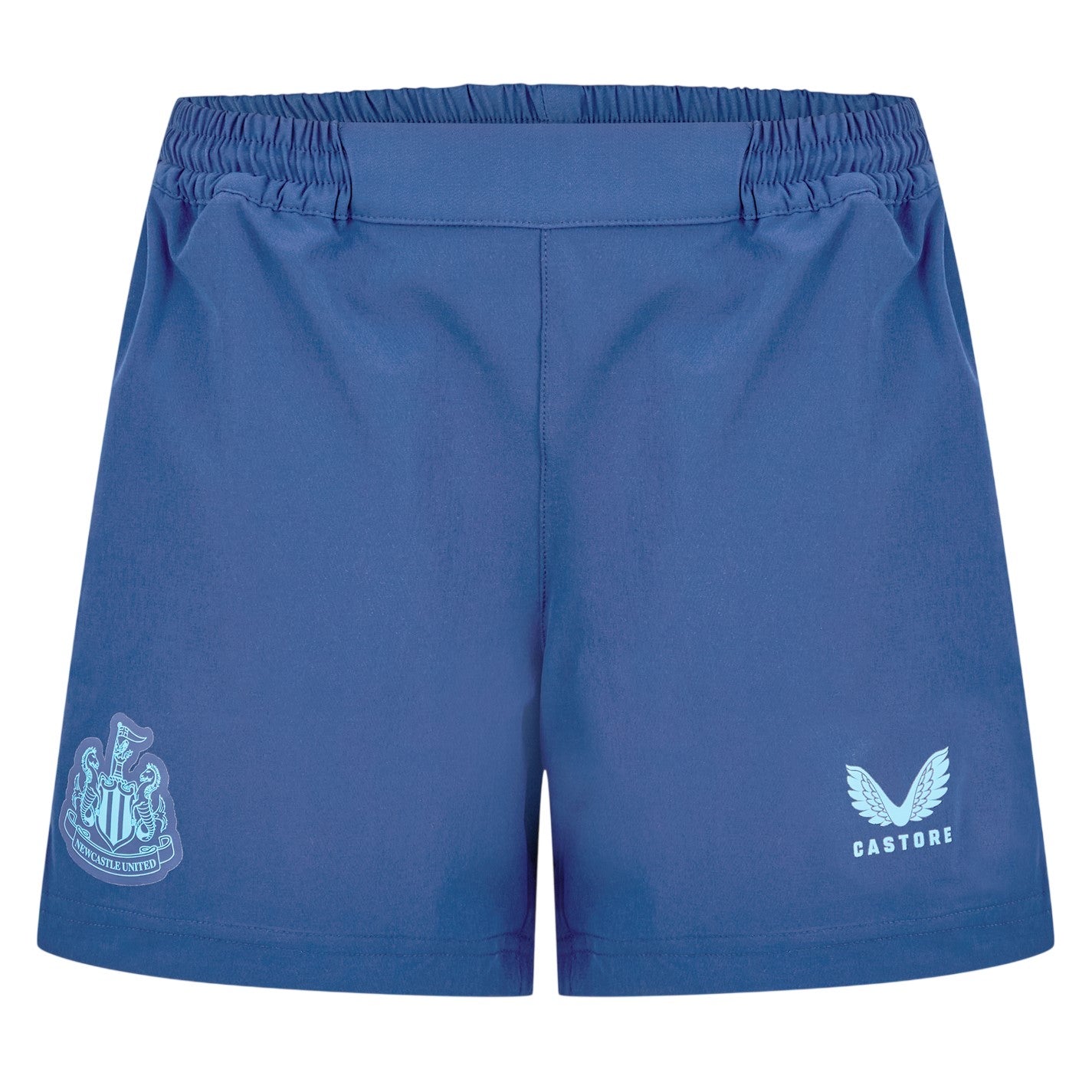 Navy - Front - Castore Womens-Ladies Travshor Newcastle United FC Shorts