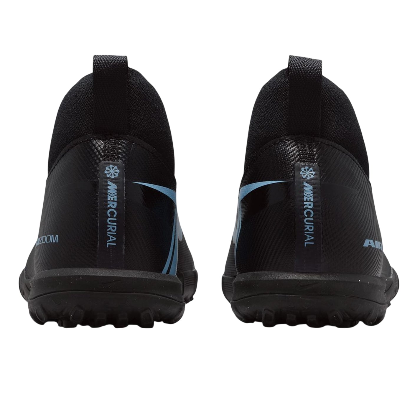 Black-Blue - Back - Nike Childrens-Kids Academy Football Boots