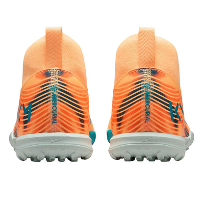 Orange-Melon - Back - Nike Childrens-Kids Academy Football Boots