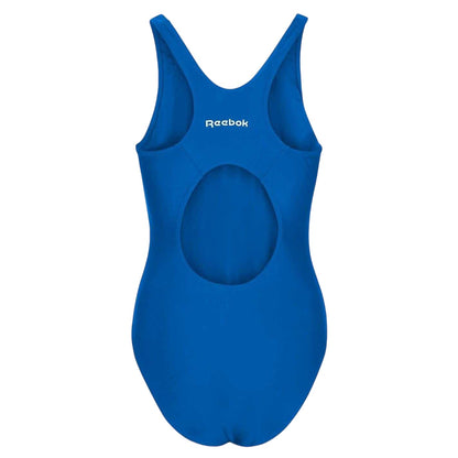 Blue - Back - Reebok Womens-Ladies Adelia One Piece Swimsuit