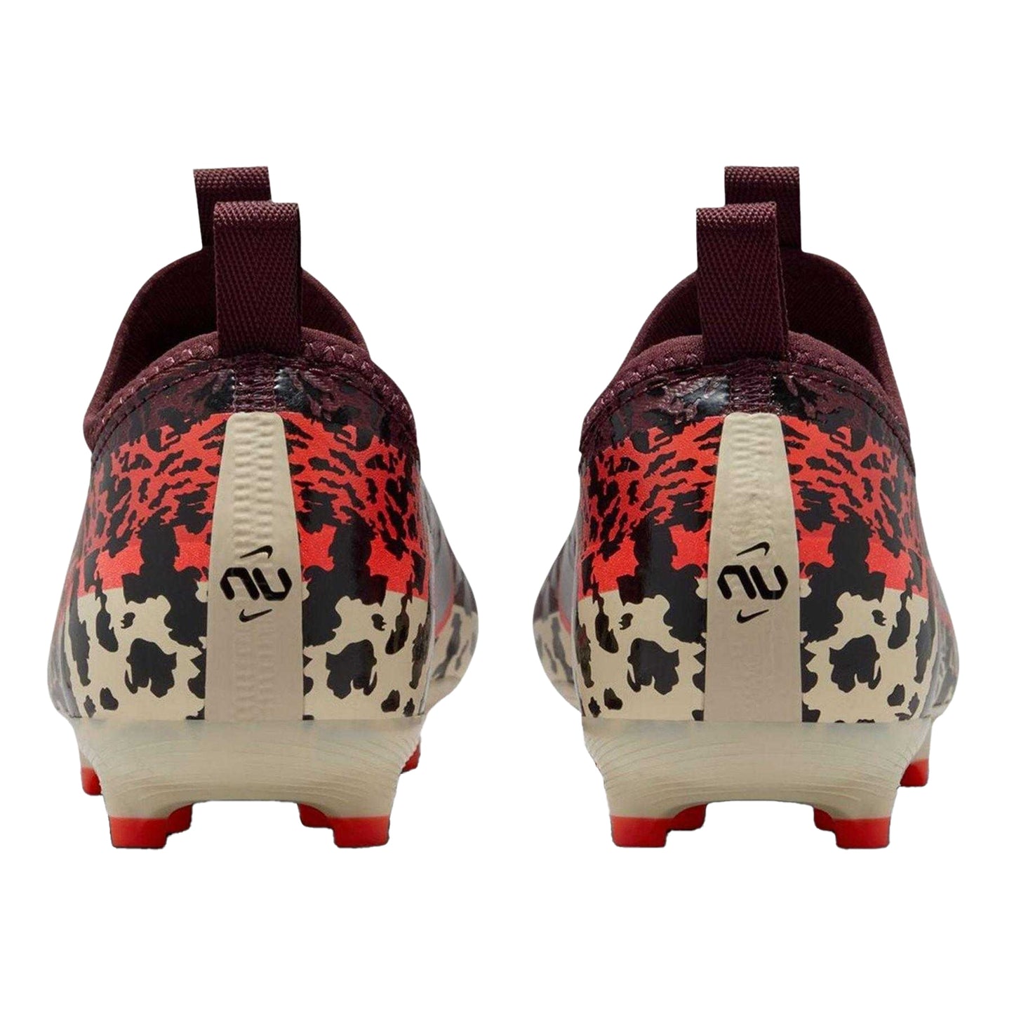 Crimson - Back - Nike Childrens-Kids Mercurial Firm Ground Football Boots