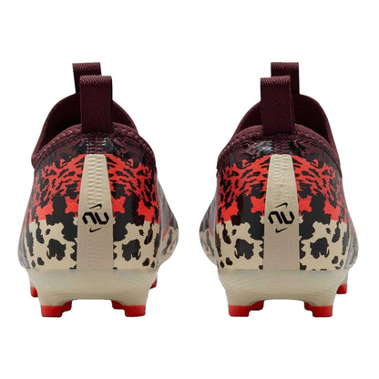 Crimson - Back - Nike Childrens-Kids Mercurial Firm Ground Football Boots