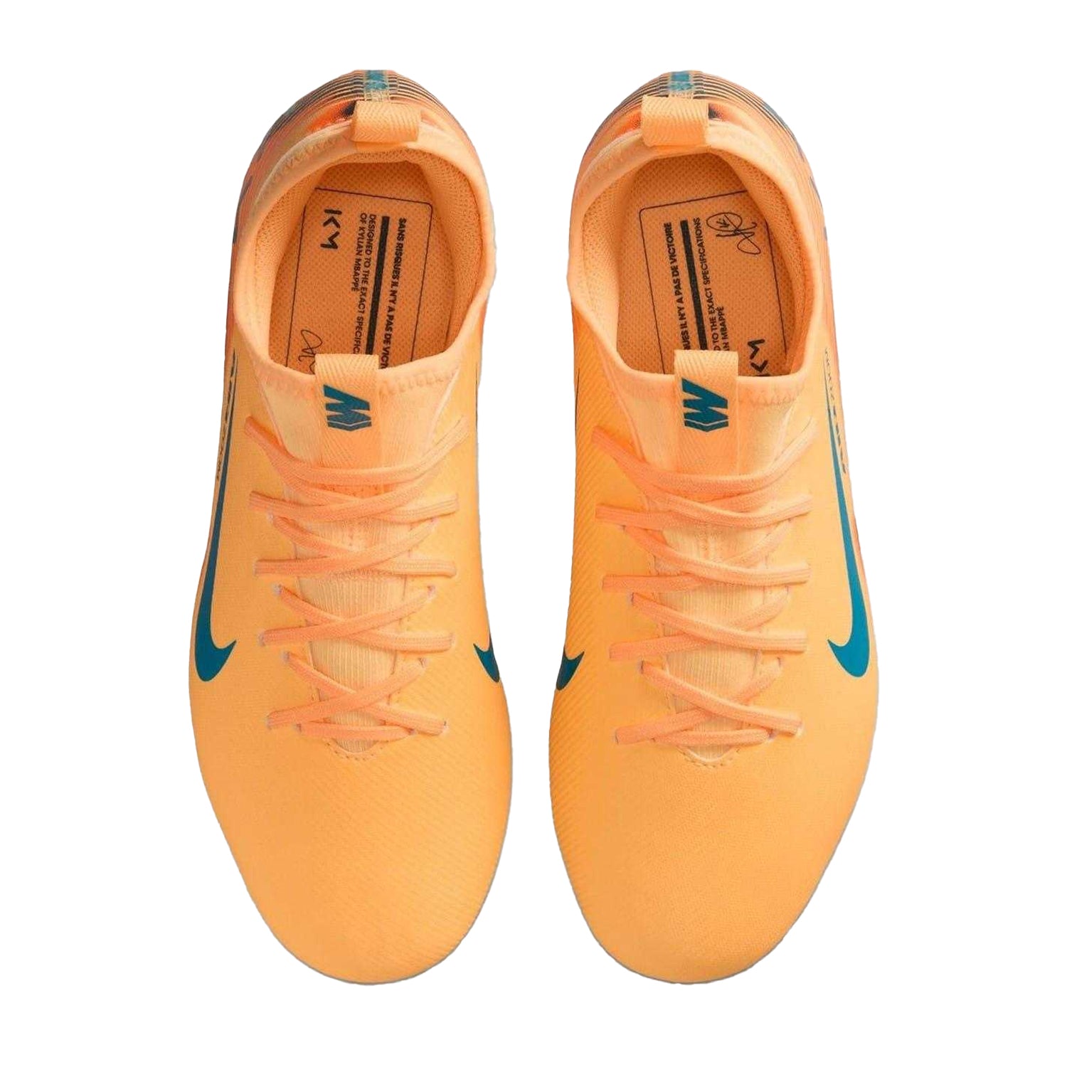 Orange-Melon - Lifestyle - Nike Childrens-Kids Mercurial Firm Ground Football Boots