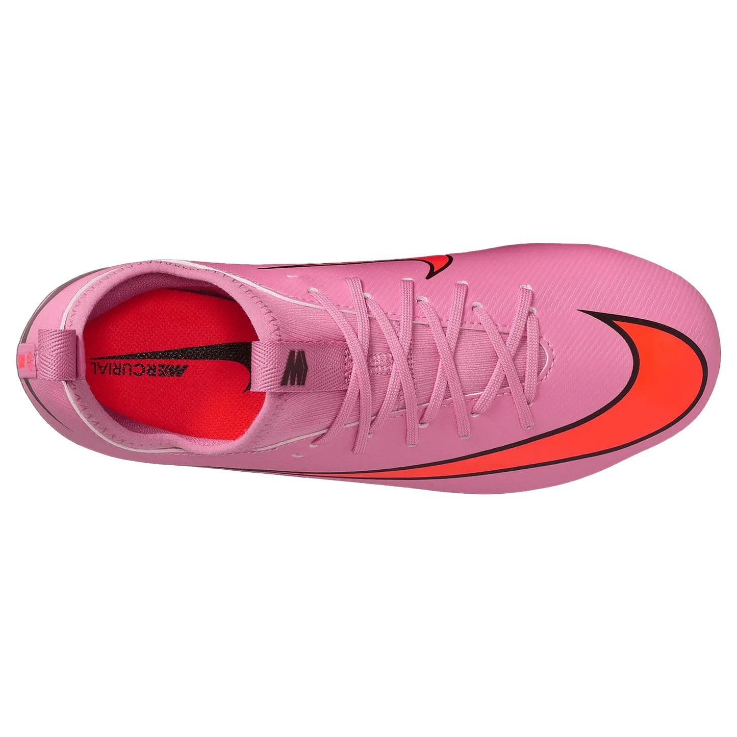 Pink-Black-Red - Lifestyle - Nike Childrens-Kids Mercurial Firm Ground Football Boots
