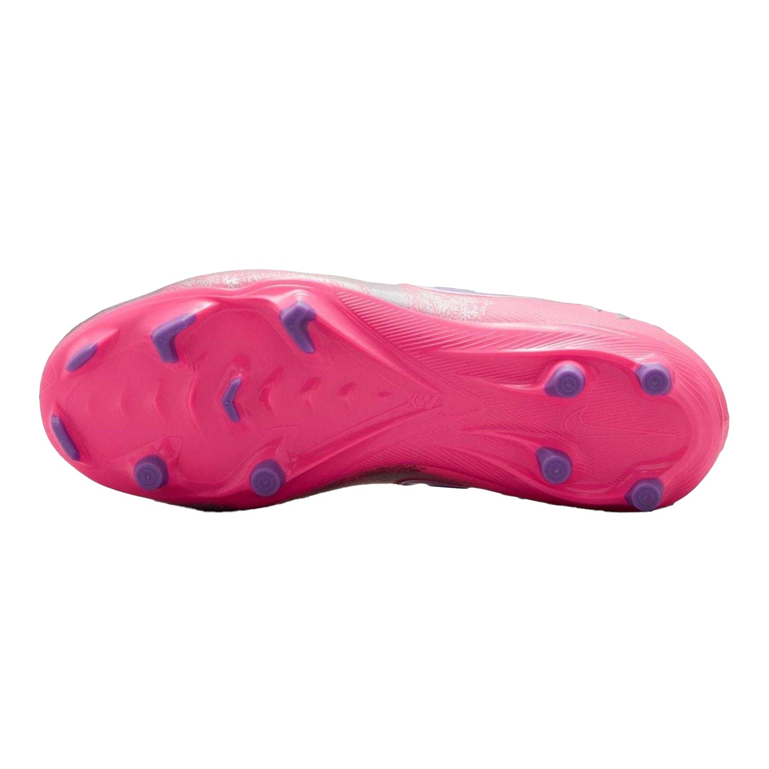 Pink-Silver-Purple - Lifestyle - Nike Childrens-Kids Mercurial Firm Ground Football Boots