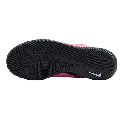 Pink-Black - Side - Nike Childrens-Kids Mercurial Indoor Football Shoes