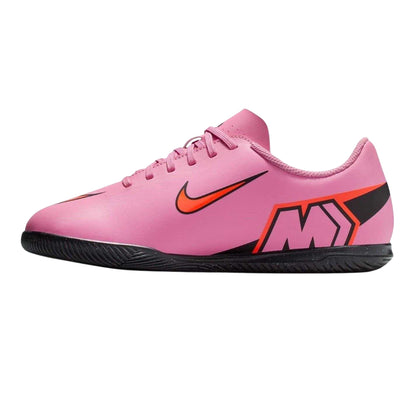 Pink-Black - Lifestyle - Nike Childrens-Kids Mercurial Indoor Football Shoes