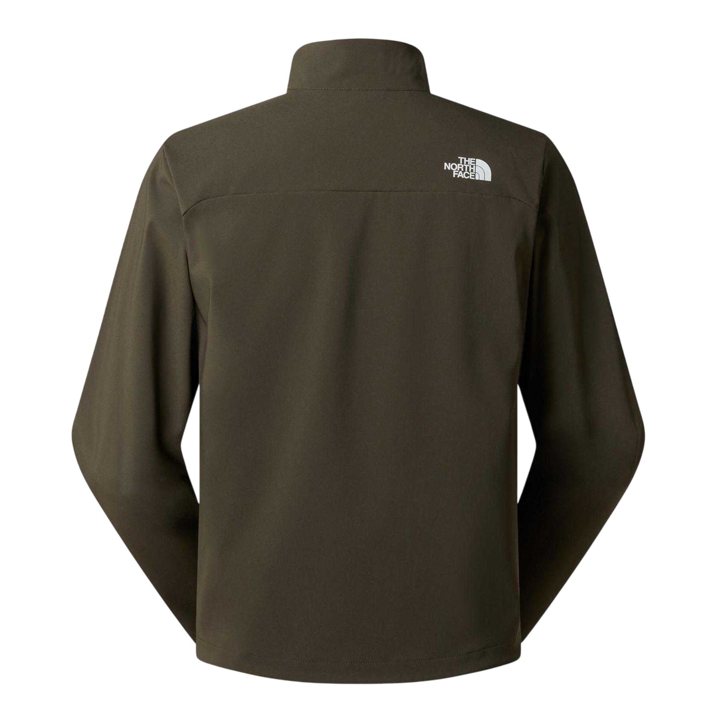 Green - Back - The North Face Mens Nimble Soft Shell Jacket