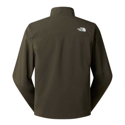 Green - Back - The North Face Mens Nimble Soft Shell Jacket
