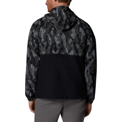 Black Print - Back - Columbia Mens Softshell Water Repellent Soft Shell Jacket