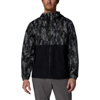 Black Print - Front - Columbia Mens Softshell Water Repellent Soft Shell Jacket