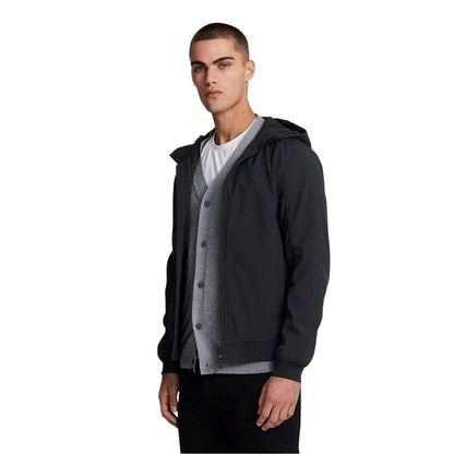 Jet Black - Lifestyle - Lyle & Scott Mens Regular Soft Shell Jacket
