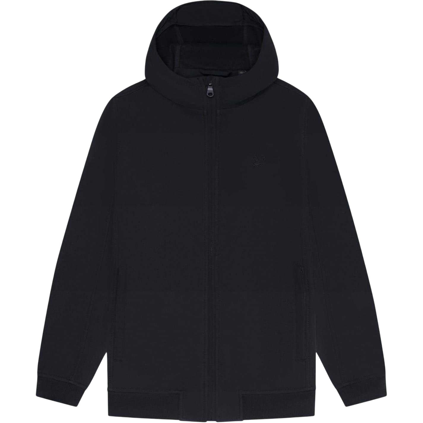 Jet Black - Front - Lyle & Scott Mens Regular Soft Shell Jacket