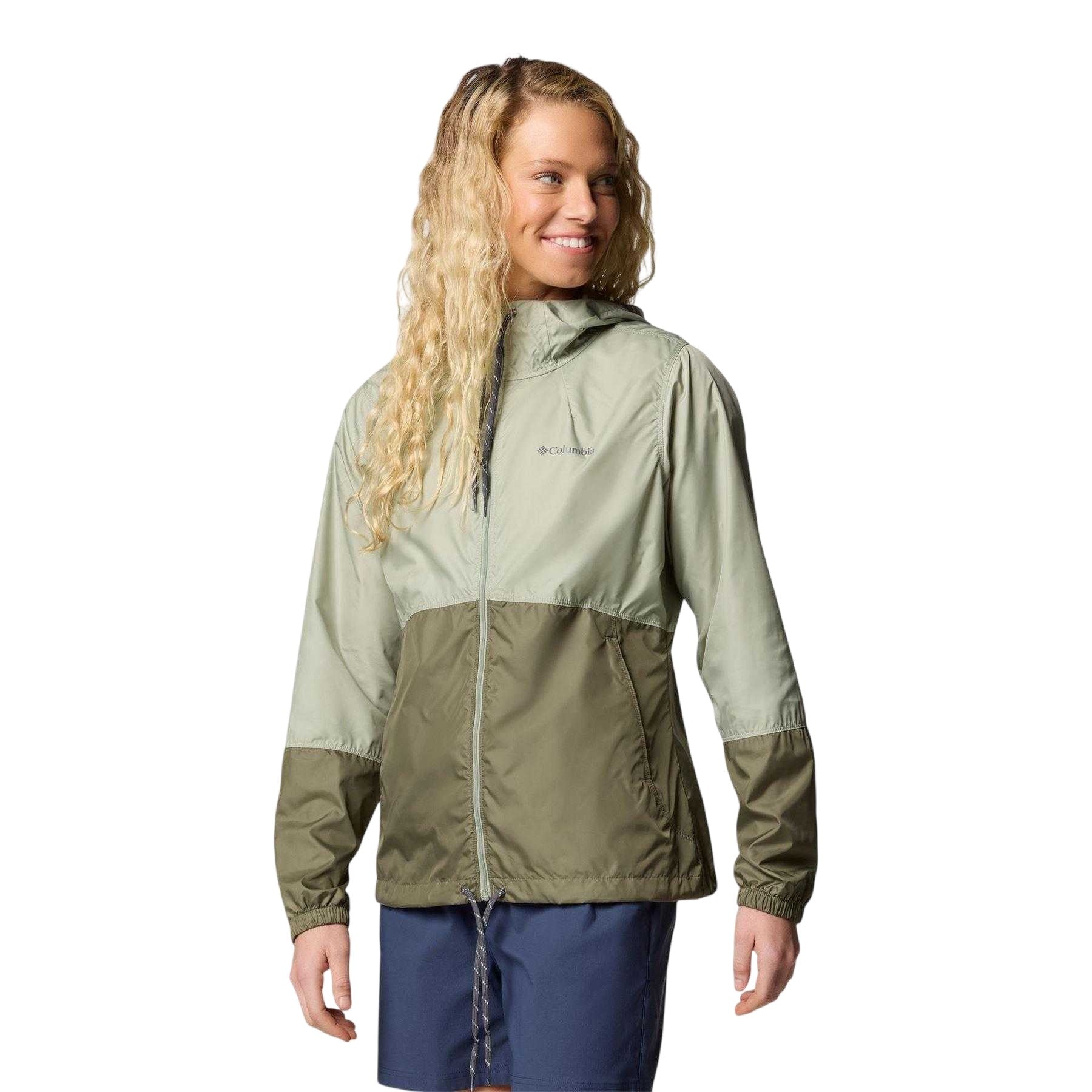 Green - Side - Columbia Womens-Ladies Flash Forward Soft Shell Jacket