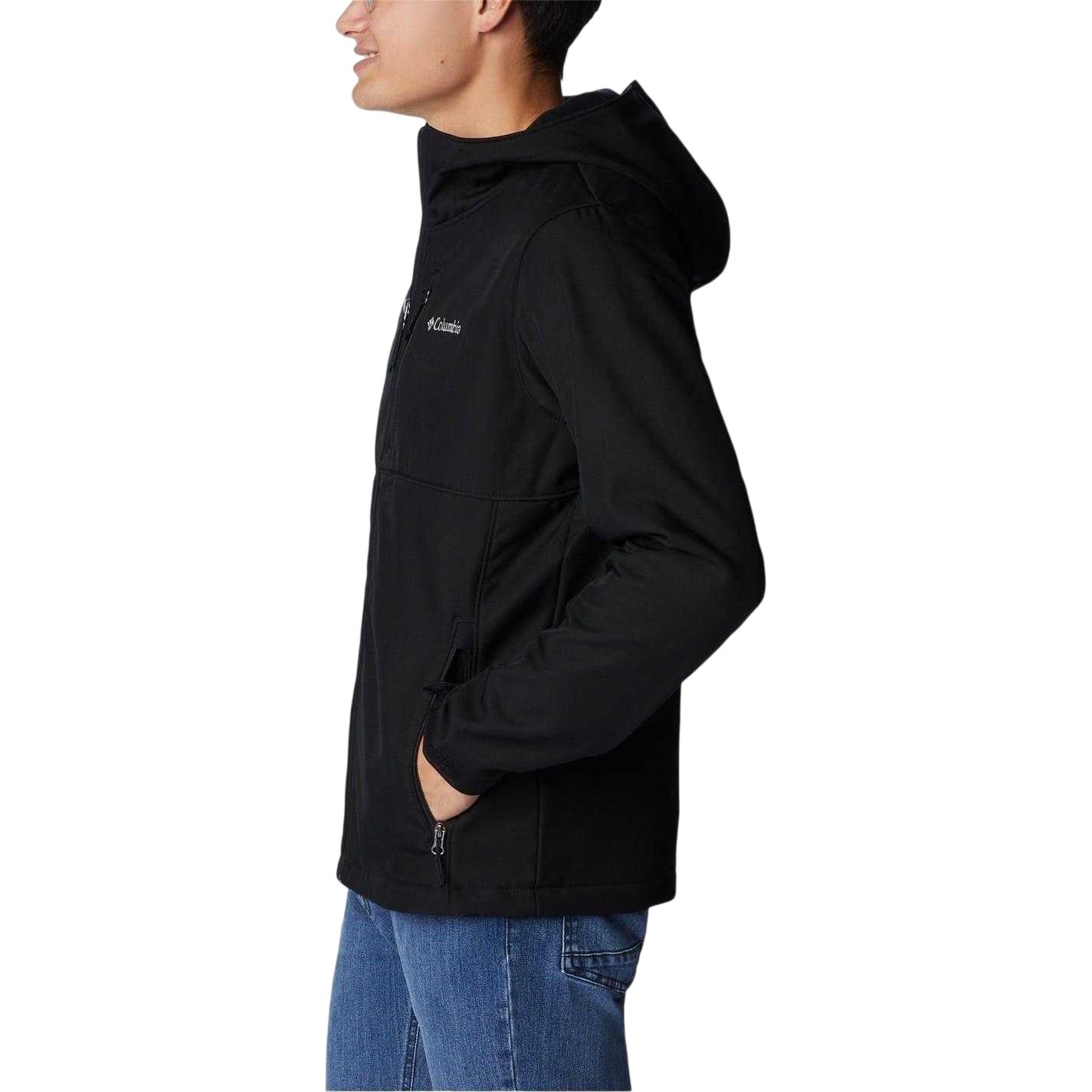 Black - Pack Shot - Columbia Mens Ascender 2 Regular Soft Shell Jacket